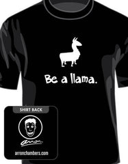 Be a Llama - Black