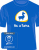 Be a Llama - Blue