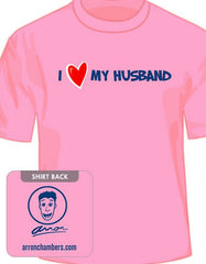 I Love My Husband - Blue